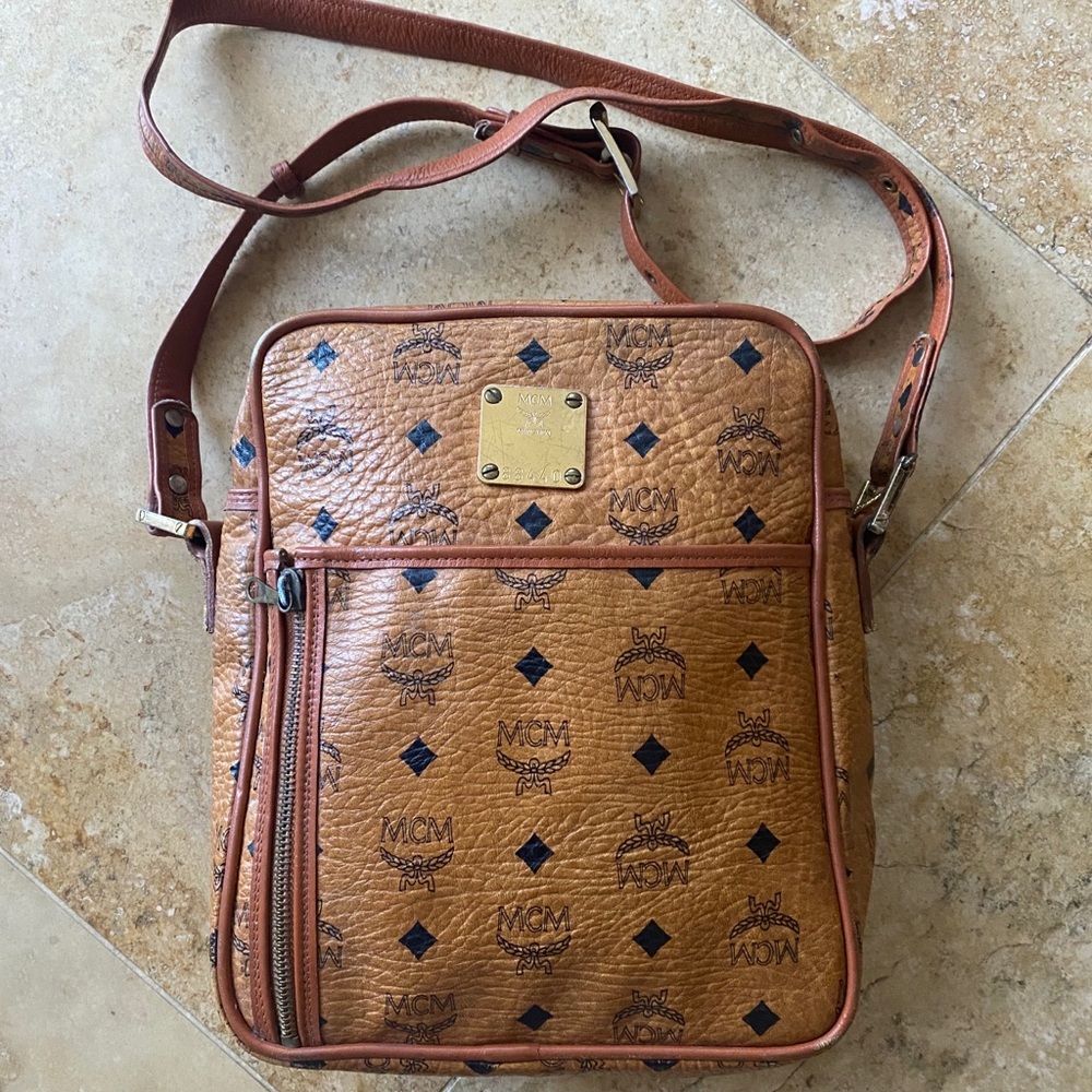 MCM vintage crossbody purse bag